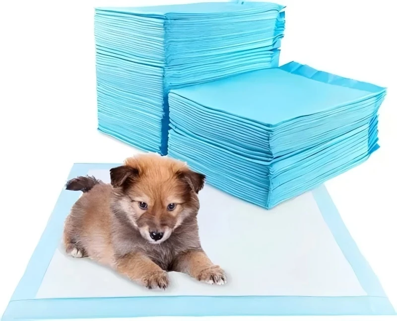 Disposable Quick Dry Sanitary Leak Proof Pet Diaper Pad Potty Training Dog Urine Pads Wet Indicator Puppy Pads
