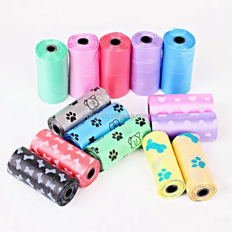 Disposal Heavy Duty Pet Dog Waste Bags for Poop Removal