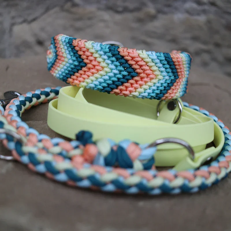 Dog Accessory Cat Collar Durable Nylon Reflective Personalized Paracord Pet Collars