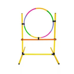 Dog Agility Training Equipment Jumping Obstacle Hurdle Rod Ring Dog Trailer Pet Supplies Small Training Aids