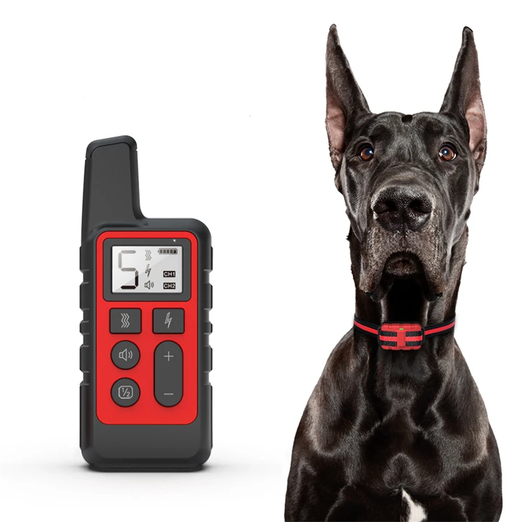 Dog Anti Barking Training Collar Waterproof Dog Bidirectional Charging Device Bark Control Collar