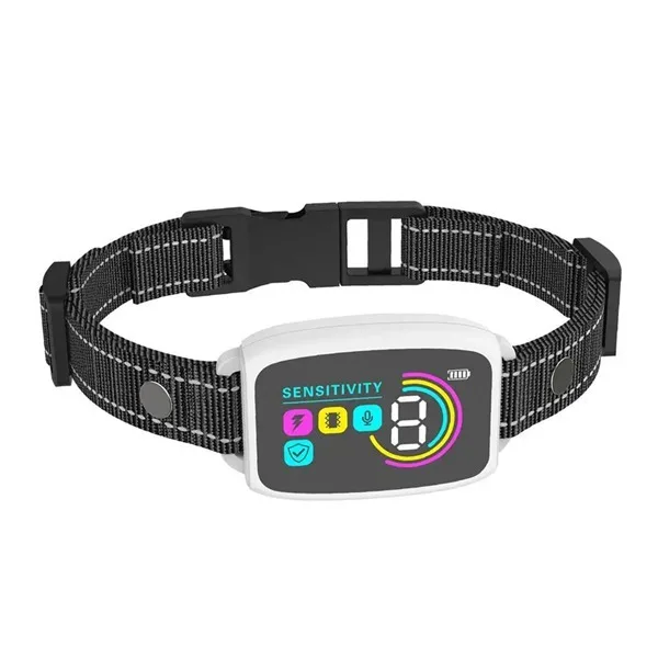 Dog Bark Collar 4 Training Modes and 8 Sensitivity Levels Safe and Humane No Bark Control for Small Medium and Large Dogs