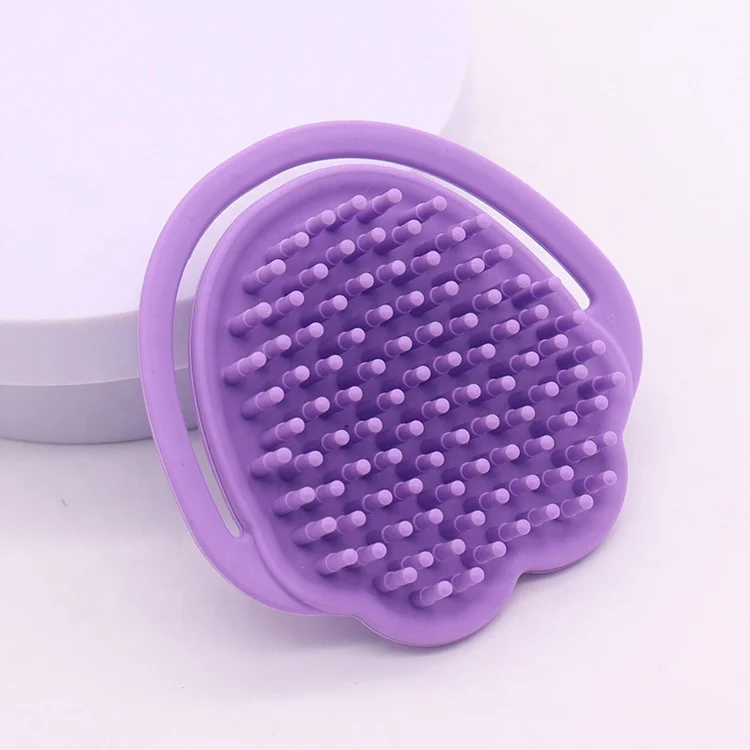 Dog Bath Brush Pet Shampoo Silicone Puppy Massage Dog Shower Brush Pet Cleaning Bathing Pet Cleaning Tools