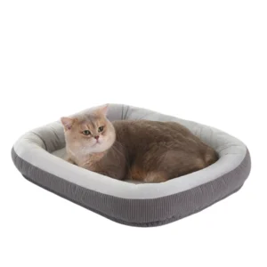 Dog Bed Luxury Dog Beds with PP Cotton Calming Bolster Pet Bed Water Resistant