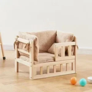 Dog Bed Summer Dog House All Seasons for Teddy Small Dogs Cat Bed Removable Washable Elevated Pet Bed