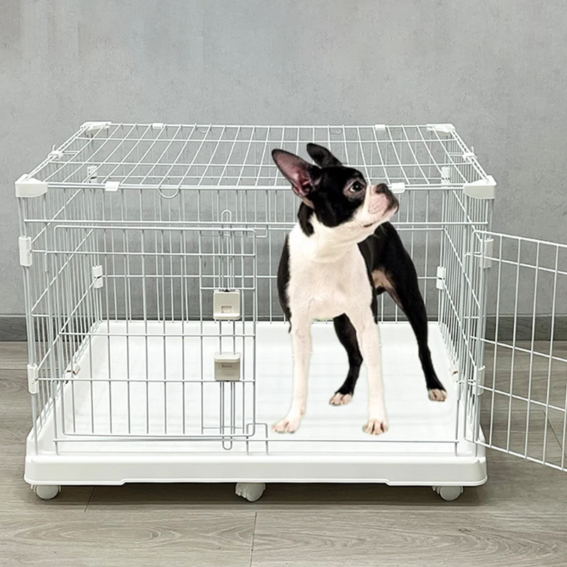 Dog Cage Small and Medium Dog Indoor Kennel Small Pet Cage Enclosure Large Rabbit Cage