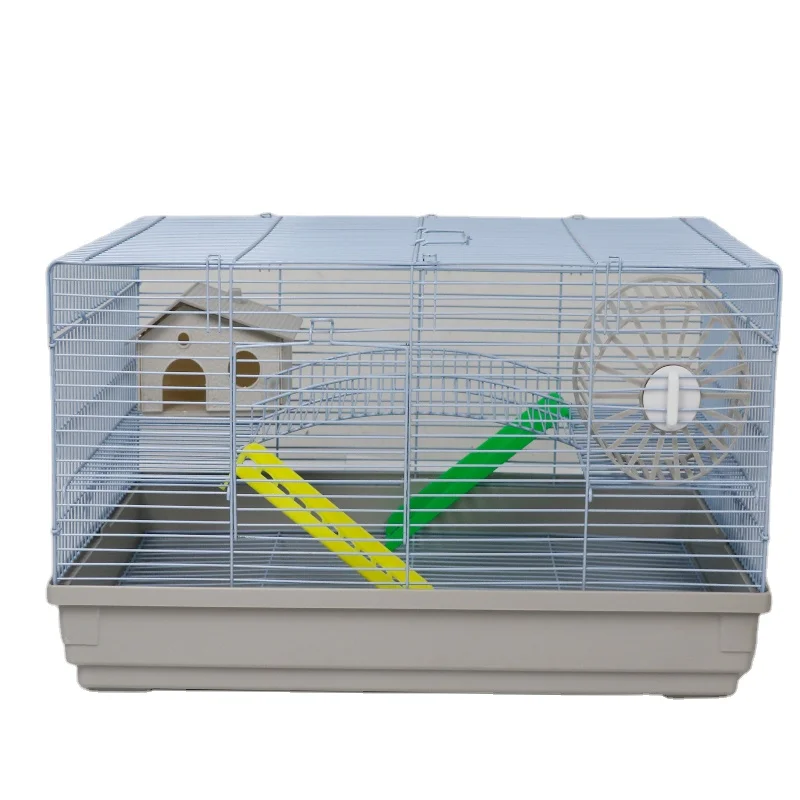 Dog Cage of Bear Cage Hamster Supplies Cage Hamster Carrier Small Hamster Enclosure Fully Equipped Thick Wire Anti escape