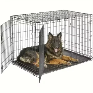 Dog Cages Large Strong Durable Metal Wire Dog Crate with Kennel