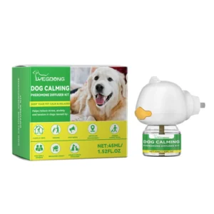 Dog Calming Device Set with Natural Plant Extracts Helps Reduce Stress Anxiety for Dogs All Seasons Home Environment Comfort