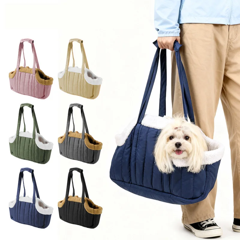 Dog Carrier Purse Soft-Sided Portable Pet Travel Handbag Versatile Pet Carrier Tote Bag