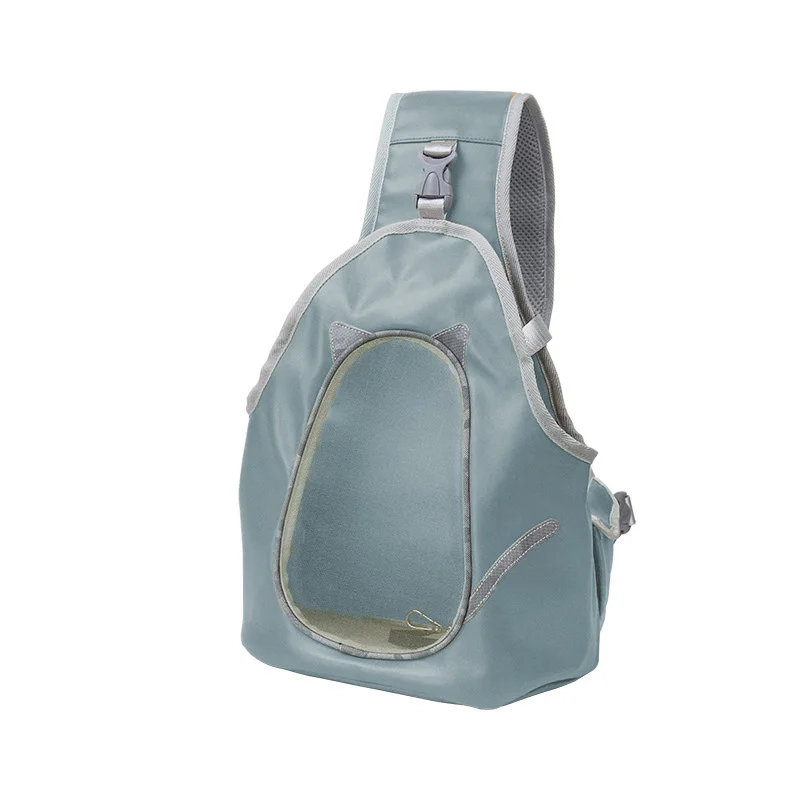 Dog Cat Chest Pet Strollers Portable Mesh PU Material Breathable Eco Friendly Small and Medium sized Animal Supplies