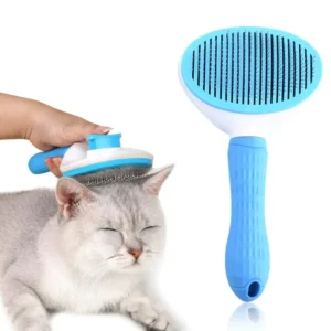 Dog Cat Hair Comb Self Cleaning DeShedding Remover Slicker Brush Grooming Tool Pet Hair Cat Grooming Brush