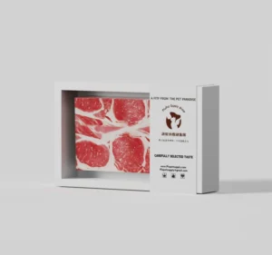 Dog Cat Pet Memorial Handmade Simulation Food Box Packaging Rectangle Shape Classical Modern Style Funeral Supplies
