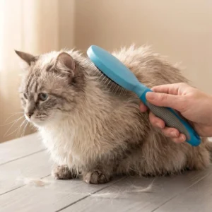 Dog & Cat Stainless Steel Grooming Tools Hair Removal Comb & Brush for Pet Massage and Shedding