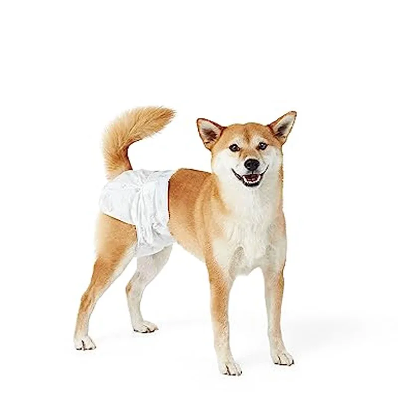 Dog Cleaning Supplies 20 Ft Container Diapers Super Soft Breathable Pet Diapers for Dogs and Cats Disposable Urine Pad