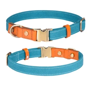 Dog Collars Adjustable Leather Dog Collar Luxury Dog Collar for Puppy and Cat
