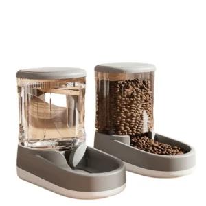 Dog Eco-friendly Plastic Solid Rounded Bowls 3.8L Large Capacity Waterproof IPX5 Pet Feeder