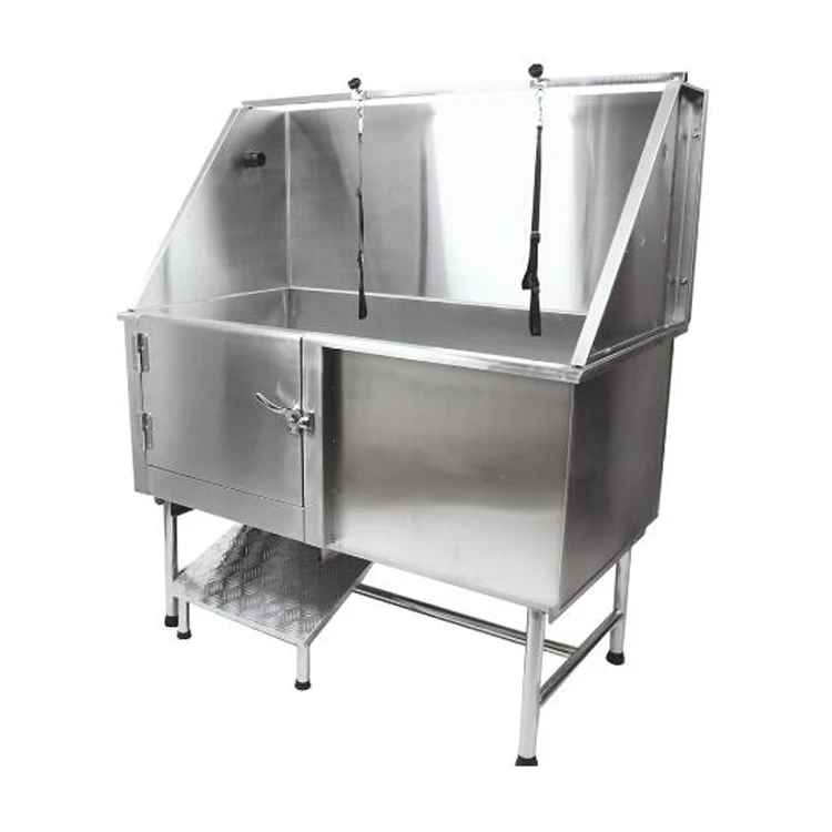 Dog Grooming Bathing Tubs Direct Factory Stainless Steel Pet Cleaning & Grooming Products for Dogs Brushes Sustainable 1.5mm