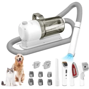 Dog Grooming Vacuum 2.5L Cleaner Pet Cleaning Grooming Products for Dogs and Cats