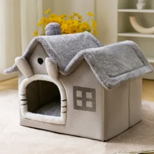 Dog House Pet Supplies Removable and Washable Indoor Cat House Cute Cat House