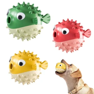 Dog Leaky Food Ball Self High Boredom Grinding Teeth Bite Sound Ball Dog Pet Products Pet Interactive Chew Squeak Toy