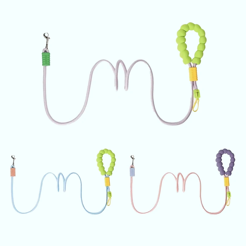 Dog Leash Bubble Cotton Versatile Dog Walking Leash With Diagonal Cross Pet Puppy P Leash