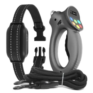 Dog Leash Dog Training Collar and Leash Sets for Dogs E Collar Training With Remote Small to Large