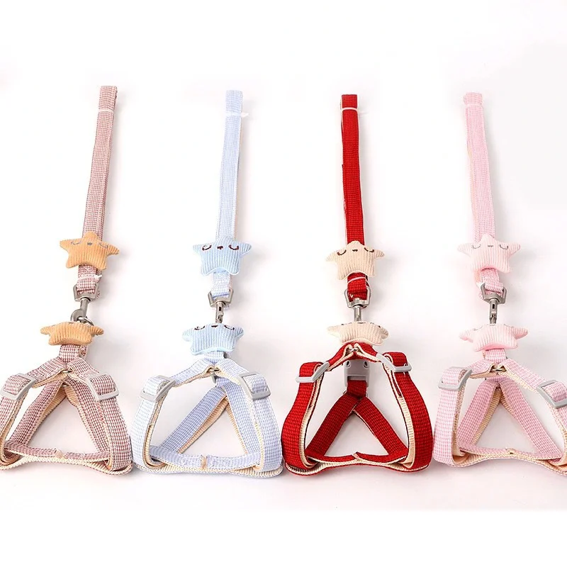 Dog Leash Pet Harness Lead Cat Chest Strap Dog Rope Pet Walking Leash Pet Supplies