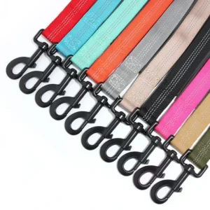 Dog Leash That Does Not Pinch the Hand for Large Dogs Tactical Drawstring P Chain Dog Leash with Elastic