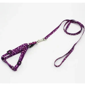 Dog Leash and Harness Printed Pet Harness Leash Set Pet Collars & Leashes