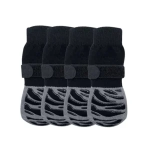 Dog Pet Shoes Socks All Season Dog Paw Socks Adjustable Four-season Pet Booties Warm Breathable Pet Boot Socks