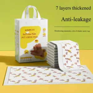 Dog Print Pee Pads Pet Diapers Thickened Absorbent Disposable for Pet Toilet Training
