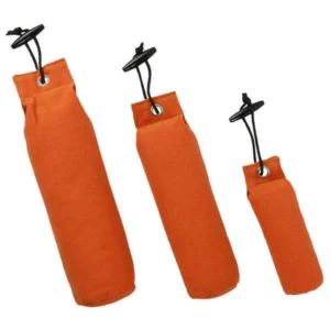 Dog Retrieving Dummy Training Tool Canvas Dog Bumper Hunting Chewing Toy Pet Training Supplies Bite Teeth Grinding Stick Toys