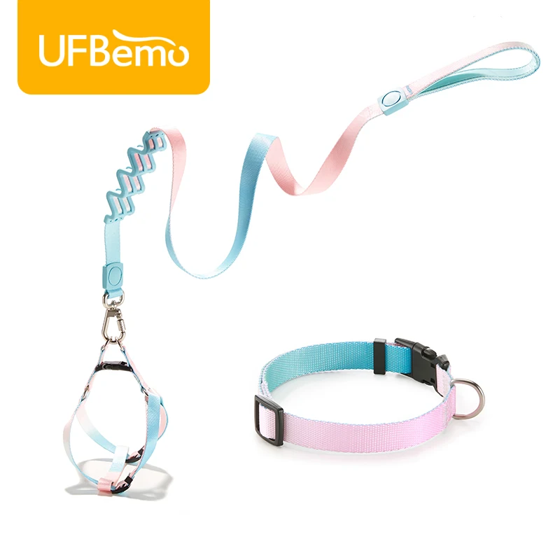 Dog Rope Impact Pet Leash and Leash Set Luxury Pet Collars and Leashes Custom Pet Dog Harness
