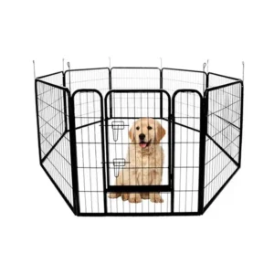 Dog Run Large Outdoor Pet Metal 6Ft Dog Kennels Cage