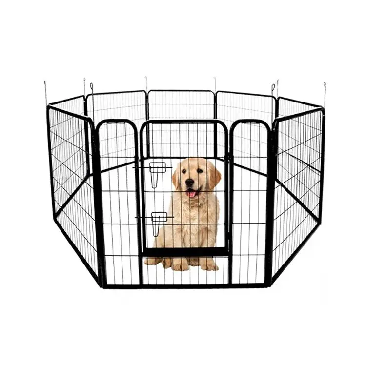 Dog Run Large Outdoor Pet Metal 6Ft Dog Kennels Cage
