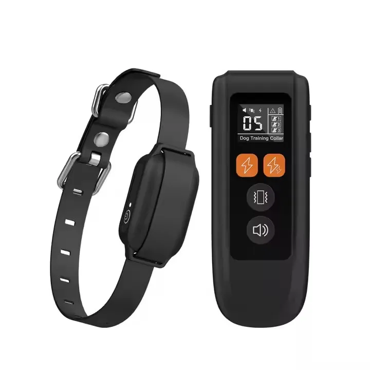 Dog Shock Collar IPX7 Waterproof Electric Dog Shockers Bark Remote Control Training Dog Collar