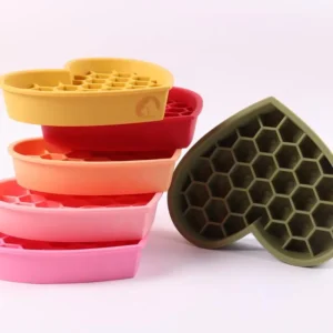 Dog Slow Food Bowl Easy to Clean Insert No Slip Custom Color Slow Dog Feeder Bowl