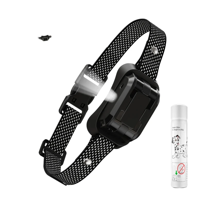 Dog Spray Anti Bark Control Collar Rechargeable Plastic Waterproof Long Battery Life