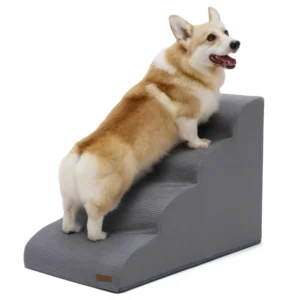 Dog Stairs for Dogs and Cats Pet Steps Ramp for Bed with Non-Slip Bottom