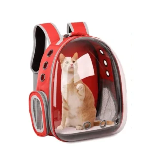 Dog Supplies Breathable Durable High Quality Visible Space Pet Backpack Pet Carrier Bag for Small Animals