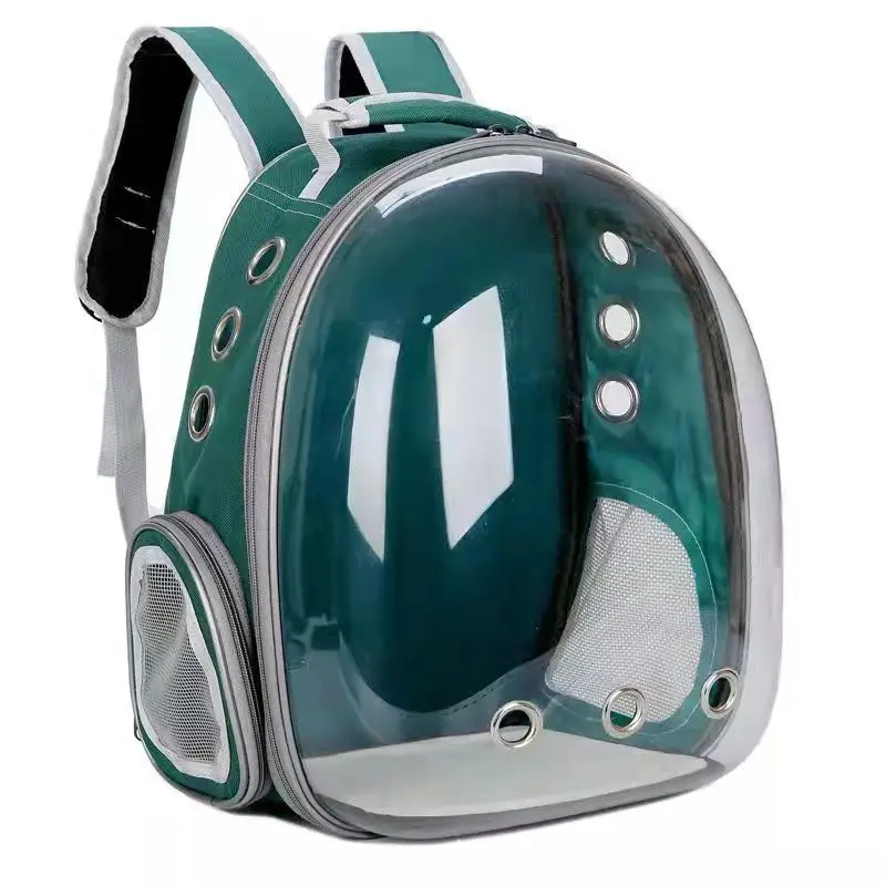 Dog Supplies Breathable Durable Visible Space Pet Backpack Pet Carrier Bag for Small Animals