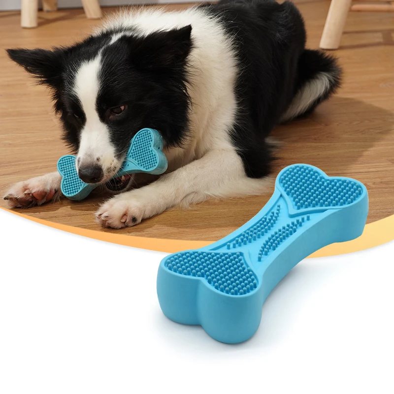 Dog Toy Manufacturers Custom Dog Tooth Cleaning Chew Toys for Pet Interactive Movement Squeak Toys
