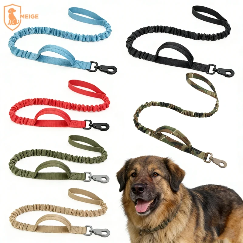 Dog Training Leash Custom Nylon Rope Pet Leash for Medium Large Dogs Durable Comfortable Dog Leash Custom Design