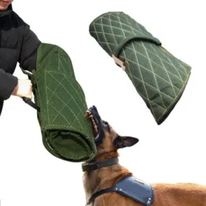 Dog Training Tools Including Arm Protection Bite Sleeve Large Dogs Puppy Playing Biting Tugging Toy Interactive Play