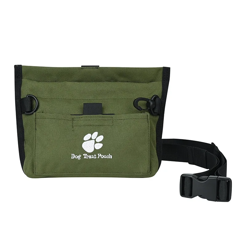 Dog Training Treat Pouch Polyester Soft Waist Pack Pet Training Supplies