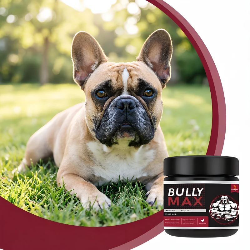 Dog Vitality Muscle Builder Chews High Protein Fish Oil Soft Chews for Immune Support Complete Nutrition Puppies