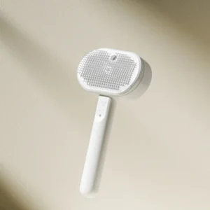 Dog and Cat Grooming Steam Brush Spray Rechargeable Portable Plastic Self-Cleaning Tool