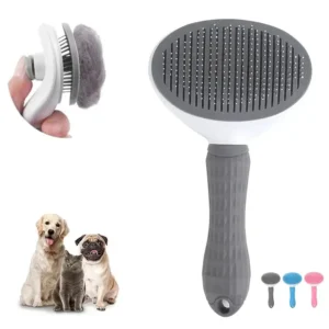 Dog and Cat One button Hair Remove Hair Comb Peine Para Mascotas Bathing Cleaning Pet Hair Pet Grooming Brush