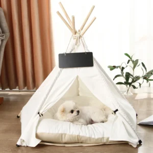 Dog and Cat Winter Warm Breathable Beds with Mats Detachable Washable Pet Tent Nests
